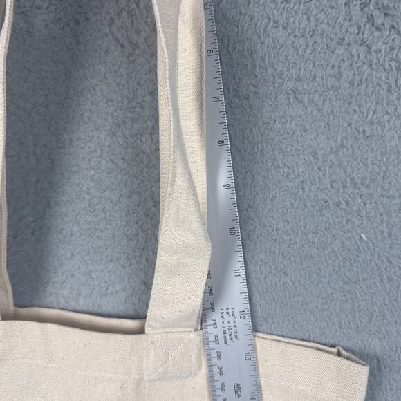 Mate The Label Canvas Tote Bag "Makin' Moves" Logo 14 x 13 Versatile NWOT - Picture 6 of 6